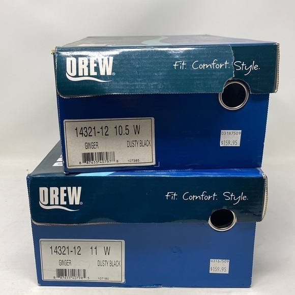 Drew Ginger - Women's - Casual Therapeutic Shoe Dusty Black WIDE - Picture 7 of 7